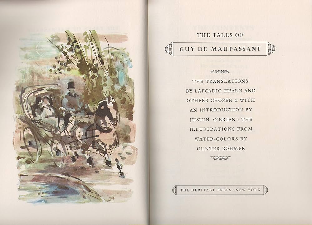 The tales of Guy de Maupassant: Maupassant, Guy de: Amazon.com: Books